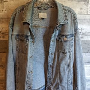 Alpha Phi Hand Painted Jean Jacket